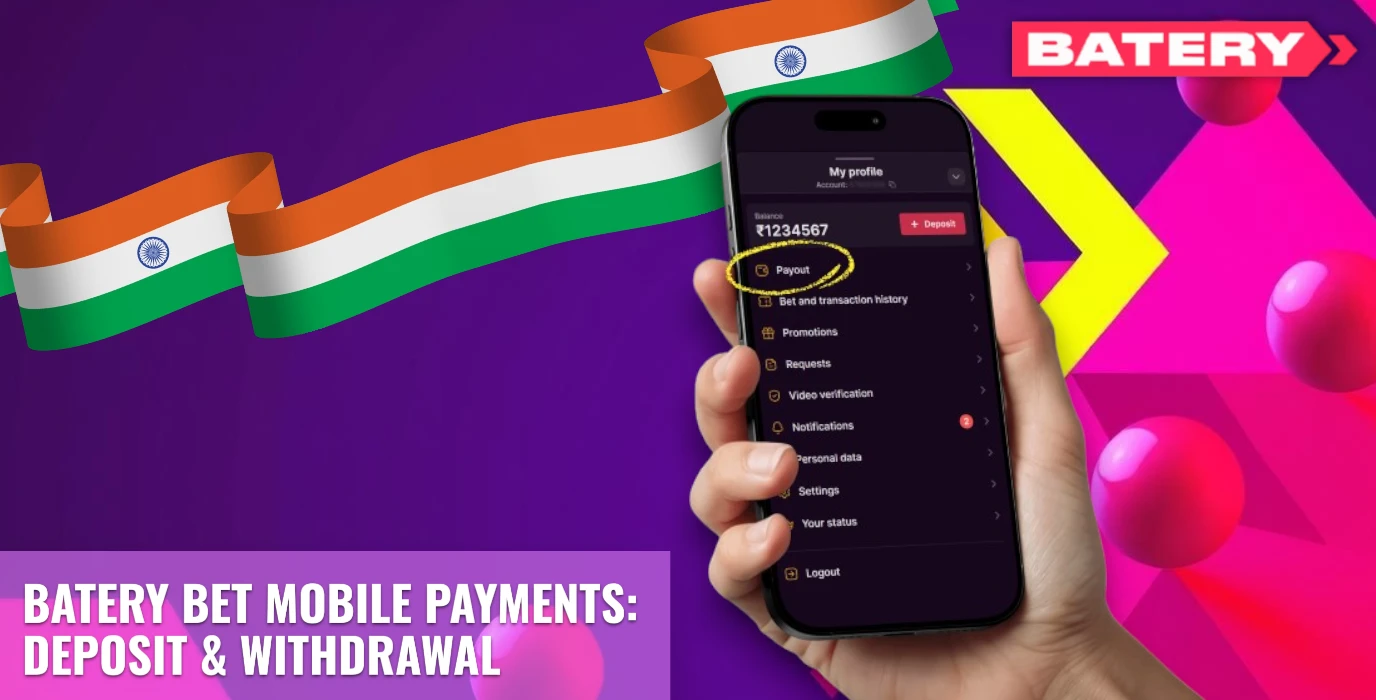 Batery Bet Mobile Payments: Deposit & Withdrawal